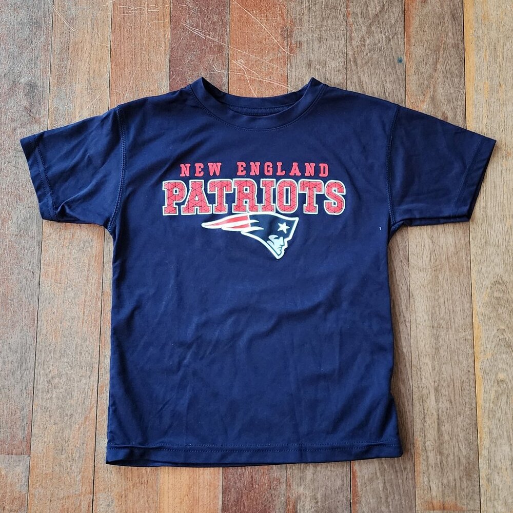 NFL New England Patriots Boys T-Shirt Size Large - Picture 3 of 10